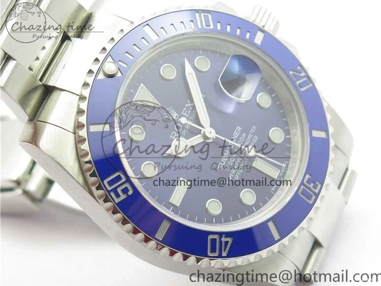 Submariner Ceramic Bp LB Edition 316L Best Dial SA3135 Blue Maker 1:1 V2 Blue on 116619 SS Bracelet 0411